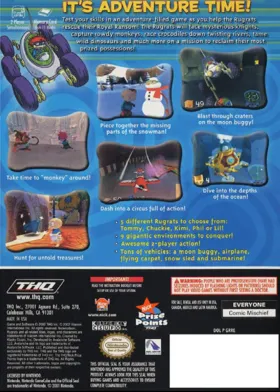 Nickelodeon Rugrats - Royal Ransom box cover back